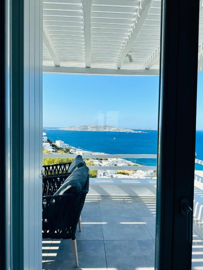 Seaview & Jacuzzi Summer Residence Mykonos Town Exterior foto
